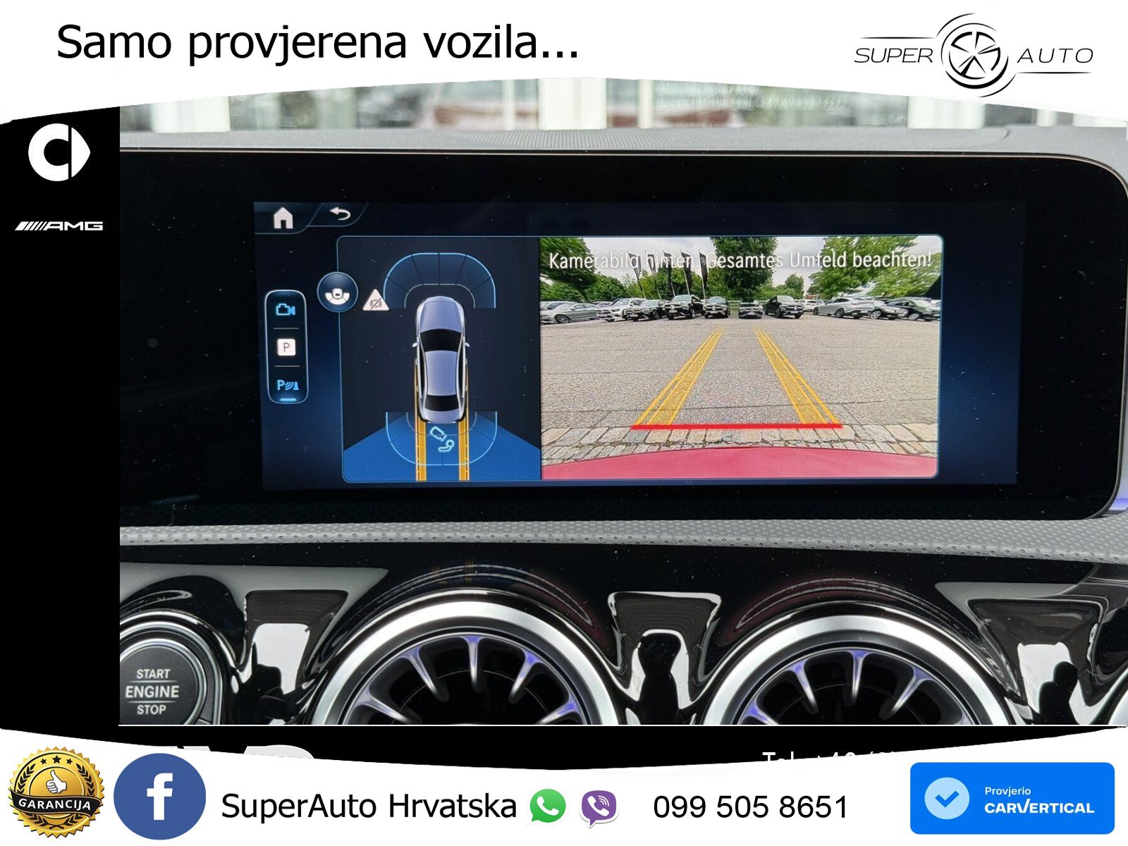 Mercedes-Benz A 200 7G-DCT AMG LED+GR SJED+ACC