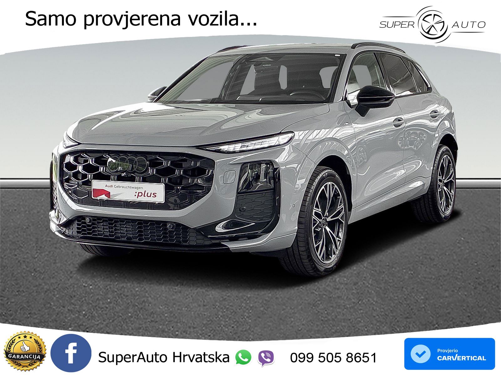 Audi Q3 2.0 TFSI (265 KS) quattro S tronic LED+GR SJED+ACC