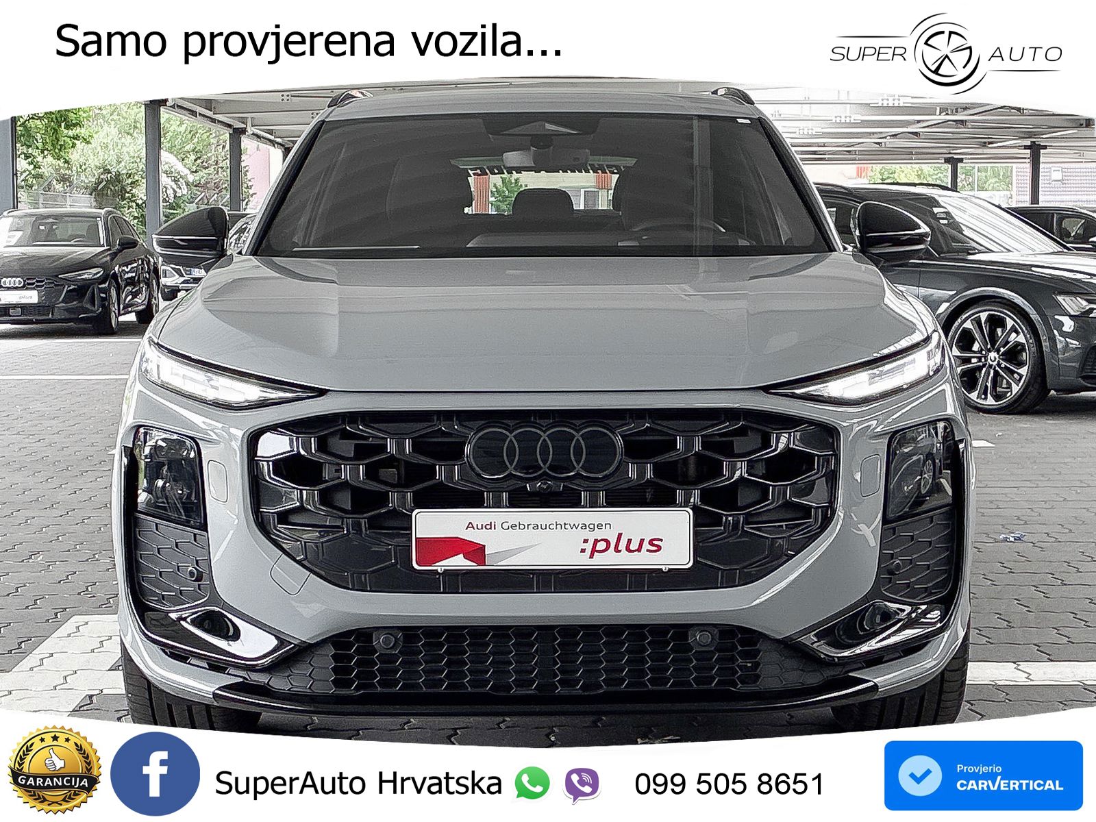 Audi Q3 2.0 TFSI (265 KS) quattro S tronic LED+GR SJED+ACC