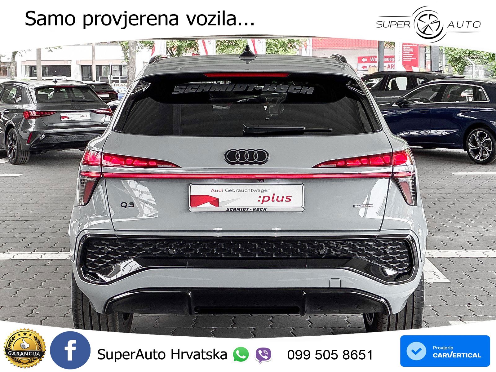 Audi Q3 2.0 TFSI (265 KS) quattro S tronic LED+GR SJED+ACC