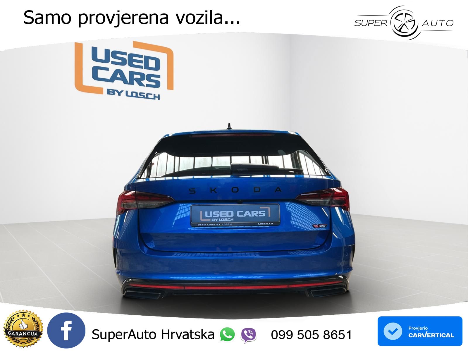 Škoda Octavia Combi RS 2.0 TSI (265 KS) DSG
