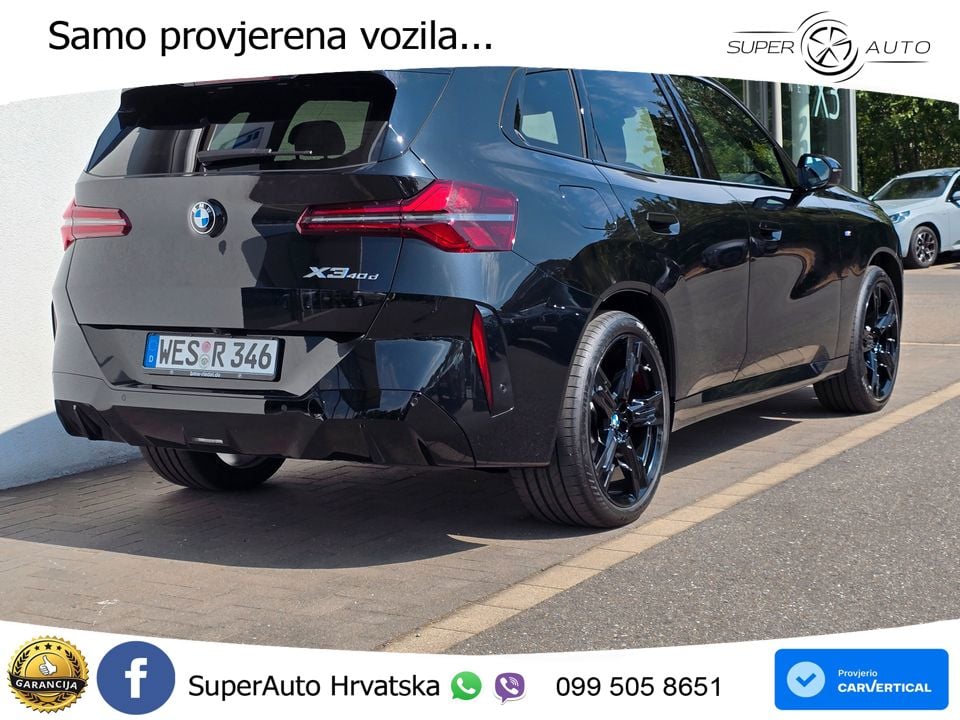 BMW X3 40d xDrive Steptronic LED+GR SJED+ACC