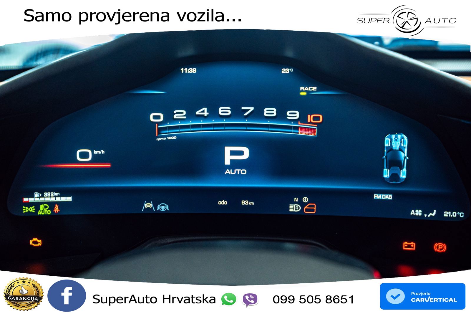 Ferrari 12Cilindri 6.5 V12 (830 KS) DCT LED+GR SJED+ACC