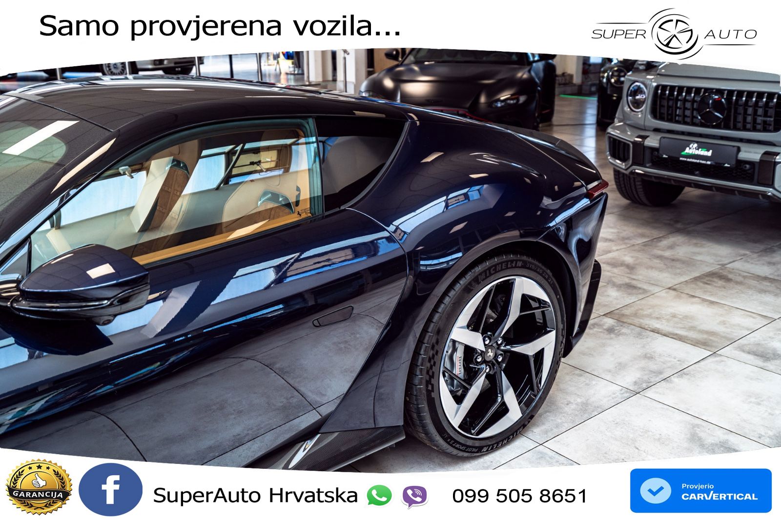 Ferrari 12Cilindri 6.5 V12 (830 KS) DCT LED+GR SJED+ACC