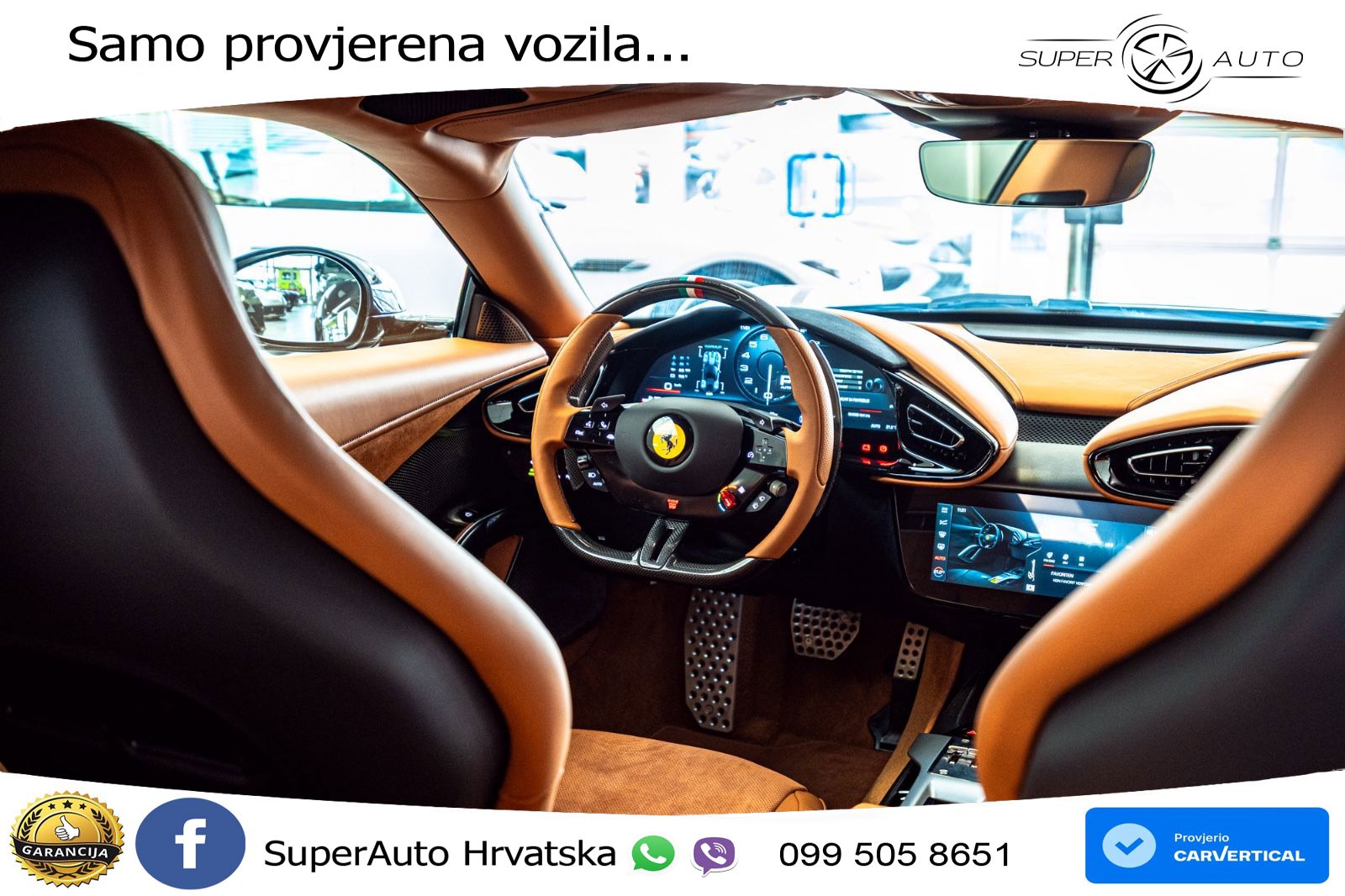 Ferrari 12Cilindri 6.5 V12 (830 KS) DCT LED+GR SJED+ACC