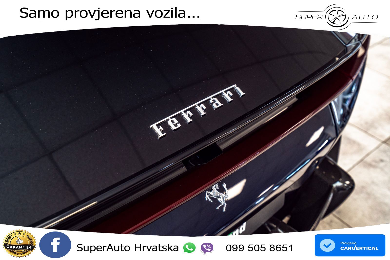 Ferrari 12Cilindri 6.5 V12 (830 KS) DCT LED+GR SJED+ACC
