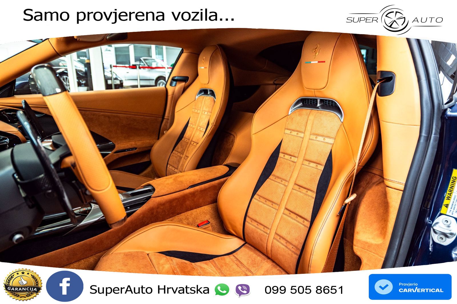 Ferrari 12Cilindri 6.5 V12 (830 KS) DCT LED+GR SJED+ACC