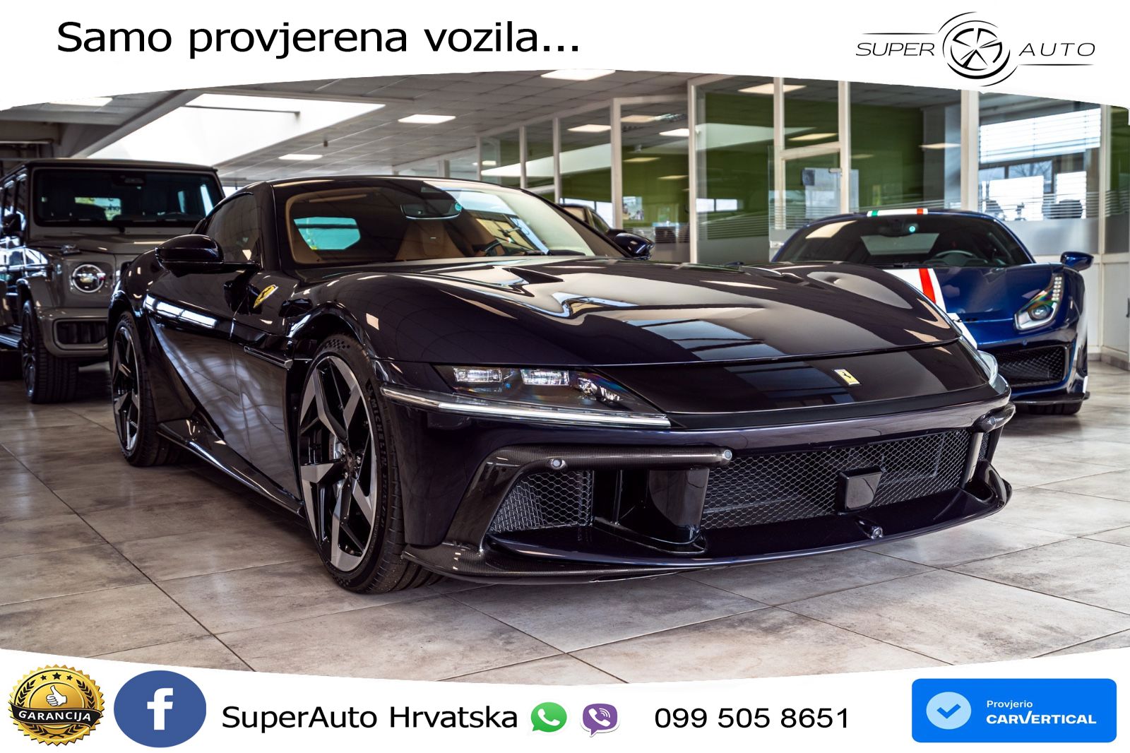Ferrari 12Cilindri 6.5 V12 (830 KS) DCT LED+GR SJED+ACC