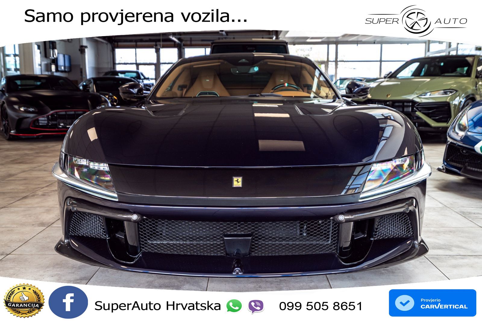 Ferrari 12Cilindri 6.5 V12 (830 KS) DCT LED+GR SJED+ACC