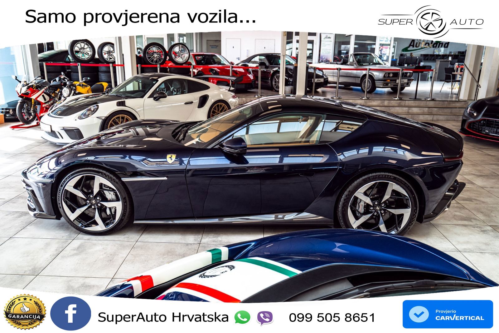 Ferrari 12Cilindri 6.5 V12 (830 KS) DCT LED+GR SJED+ACC