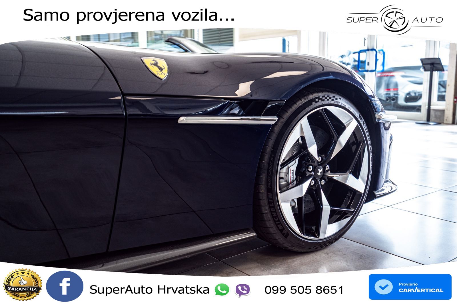 Ferrari 12Cilindri 6.5 V12 (830 KS) DCT LED+GR SJED+ACC