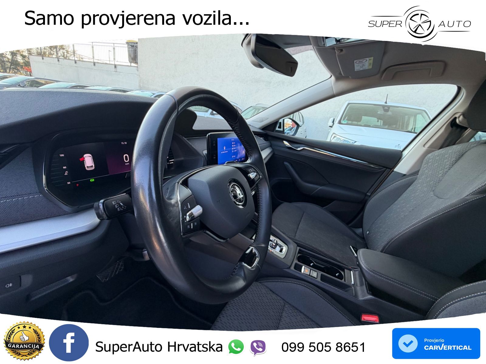 Škoda Octavia Combi 2.0 TDI (150 KS) DSG LED+GR SJED+ACC