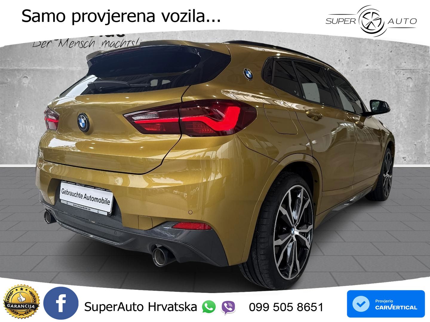 BMW X2 xDrive25d Steptronic M Sport LED+GR SJED+ACC