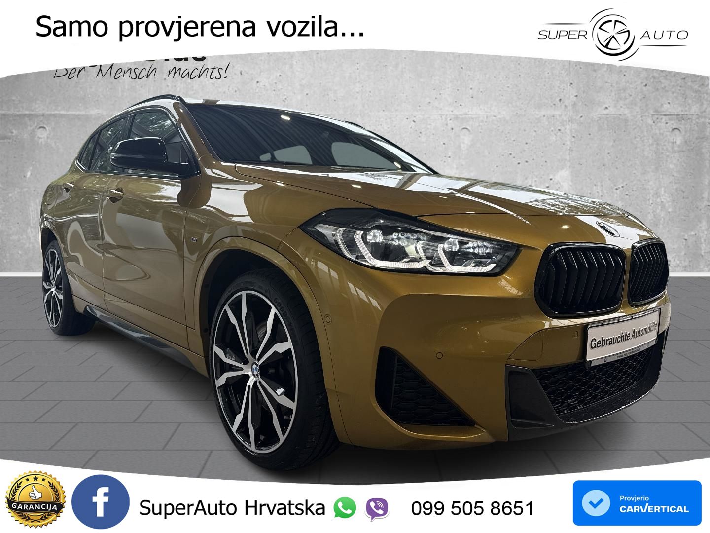 BMW X2 xDrive25d Steptronic M Sport LED+GR SJED+ACC
