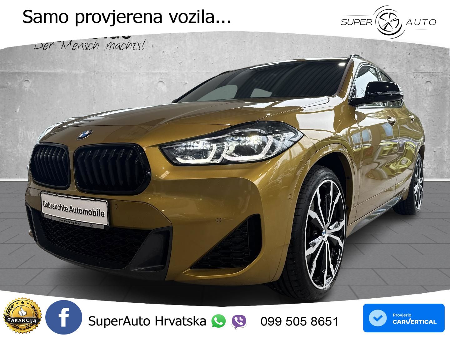 BMW X2 xDrive25d Steptronic M Sport LED+GR SJED+ACC
