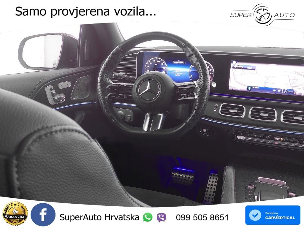 Mercedes GLE 350de (333 KS) 4MATIC 9G-TRONIC AMG ZRAČNI+ACC+GR SJED+360+PANO