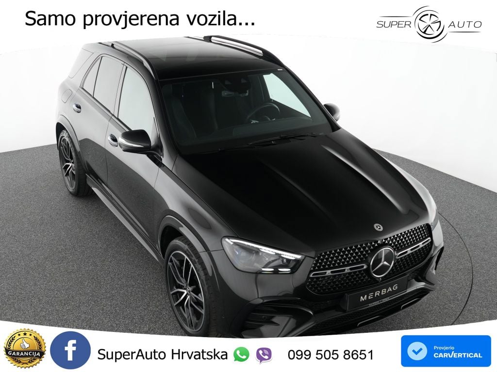Mercedes GLE 350de (333 KS) 4MATIC 9G-TRONIC AMG ZRAČNI+ACC+GR SJED+360+PANO