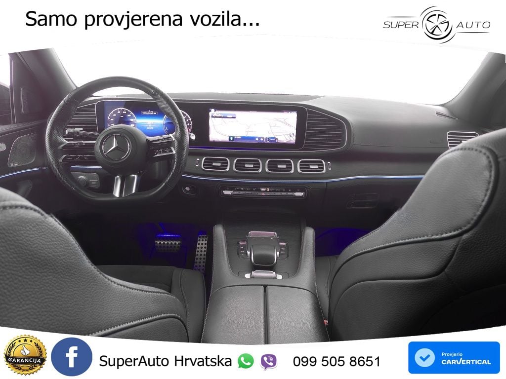 Mercedes GLE 350de (333 KS) 4MATIC 9G-TRONIC AMG ZRAČNI+ACC+GR SJED+360+PANO