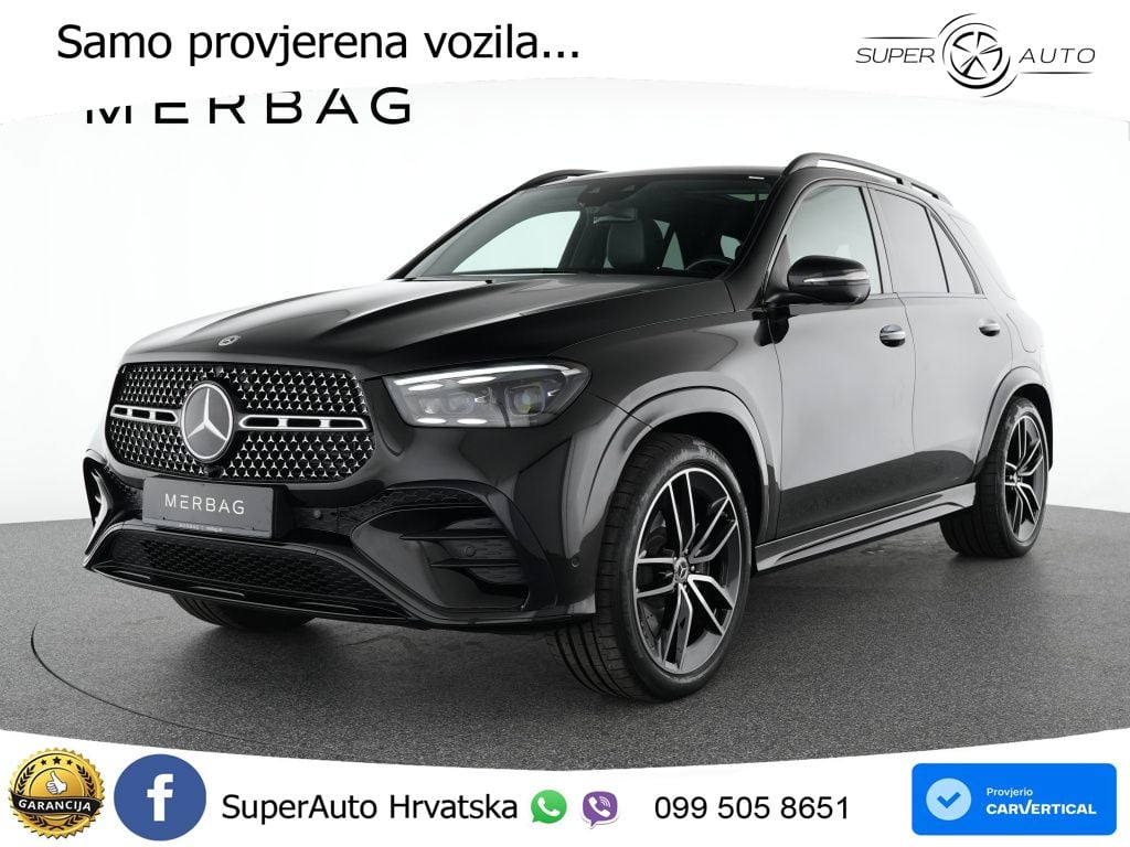 Mercedes GLE 350de (333 KS) 4MATIC 9G-TRONIC AMG ZRAČNI+ACC+GR SJED+360+PANO