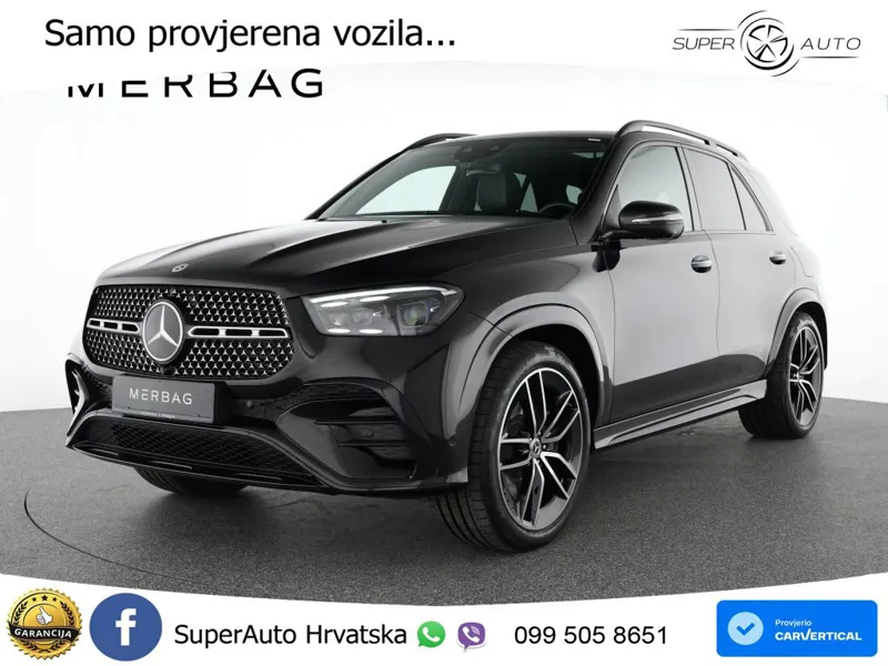 Mercedes GLE 350de (333 KS) 4MATIC 9G-TRONIC AMG ZRAČNI+ACC+GR SJED+360+PANO