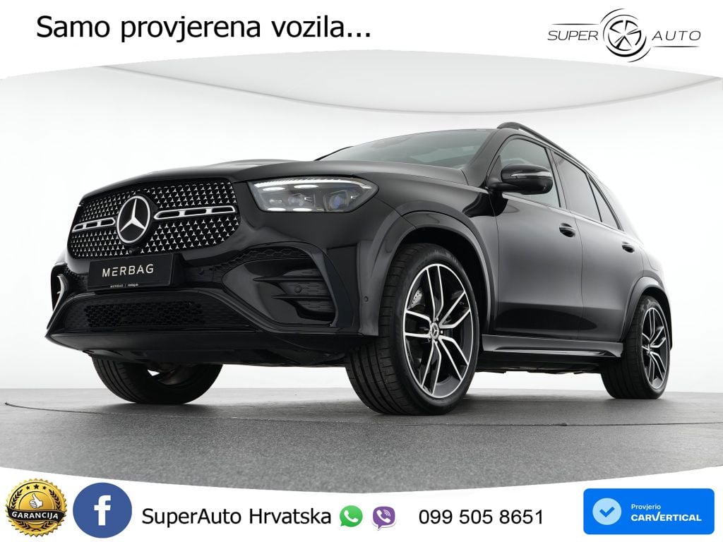 Mercedes GLE 350de (333 KS) 4MATIC 9G-TRONIC AMG ZRAČNI+ACC+GR SJED+360+PANO