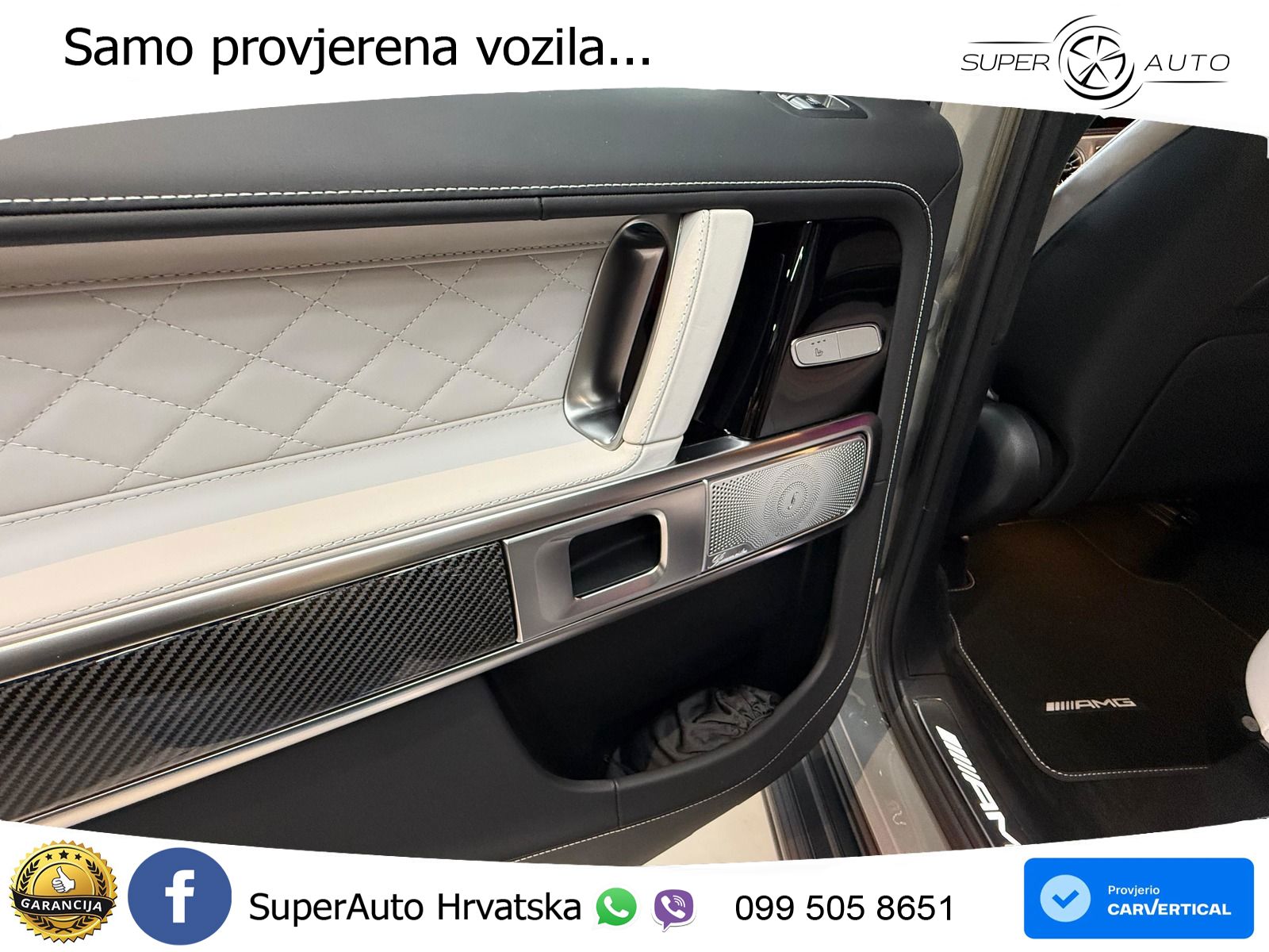Mercedes AMG G 63 Long V8 (585 KS) 4MATIC 9G-TRONIC AMG SPEEDSHIFT PLUS ZRAČNI+ACC+4xGR SJED+KAM