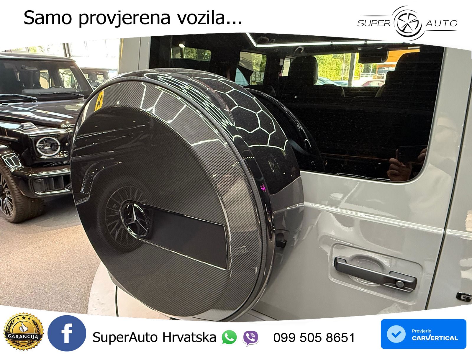 Mercedes AMG G 63 Long V8 (585 KS) 4MATIC 9G-TRONIC AMG SPEEDSHIFT PLUS ZRAČNI+ACC+4xGR SJED+KAM