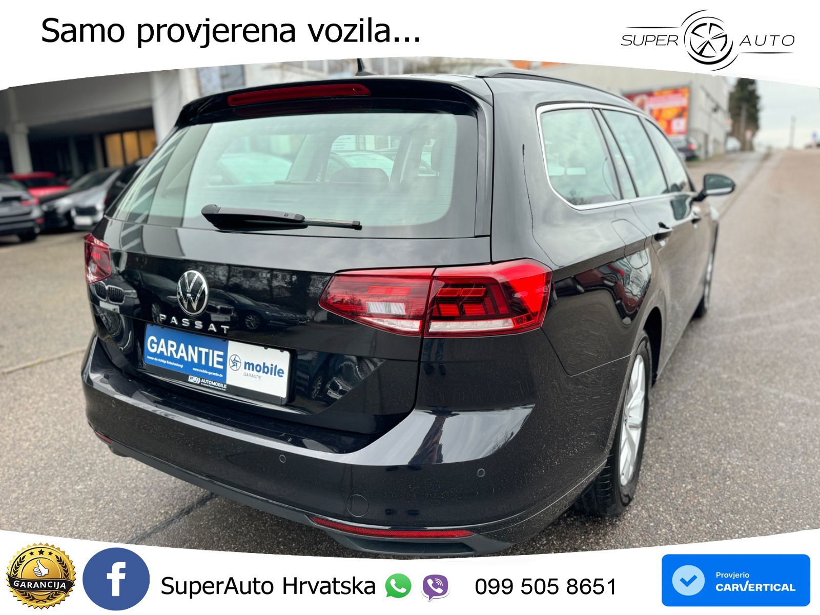 Volkswagen Passat Variant 2.0 TDI (150 KS) DSG Business LED+GR SJED+ACC