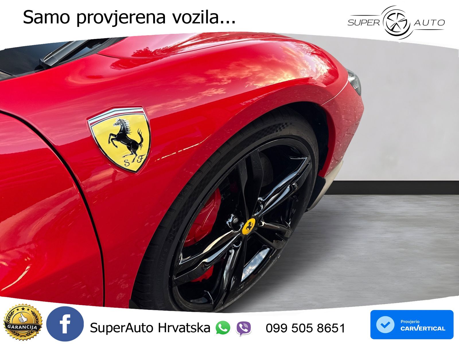 Ferrari 296 GTB 3.0 V6 (830 KS) F1 DCT