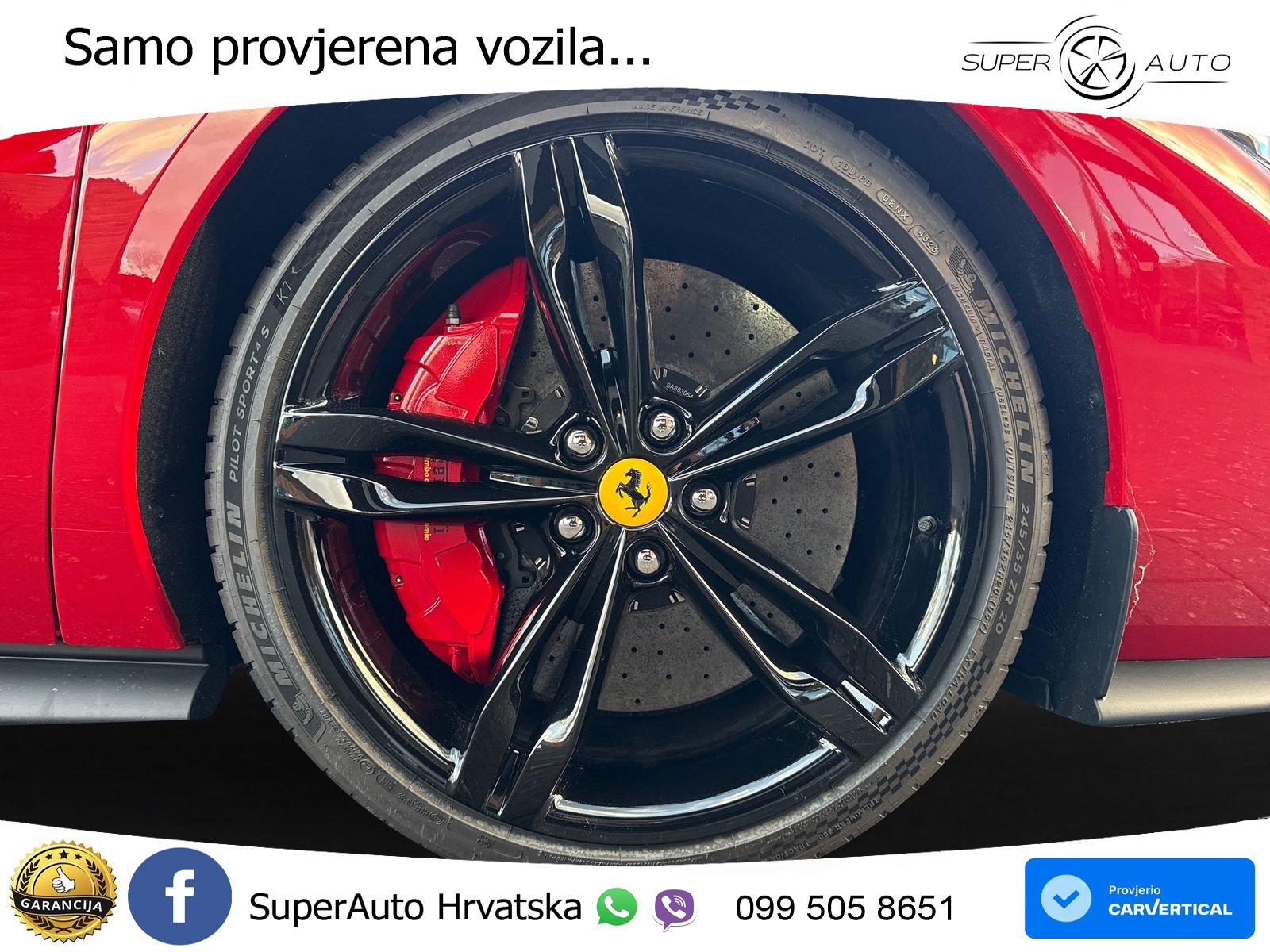 Ferrari 296 GTB 3.0 V6 (830 KS) F1 DCT