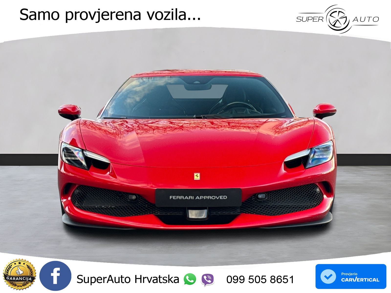 Ferrari 296 GTB 3.0 V6 (830 KS) F1 DCT