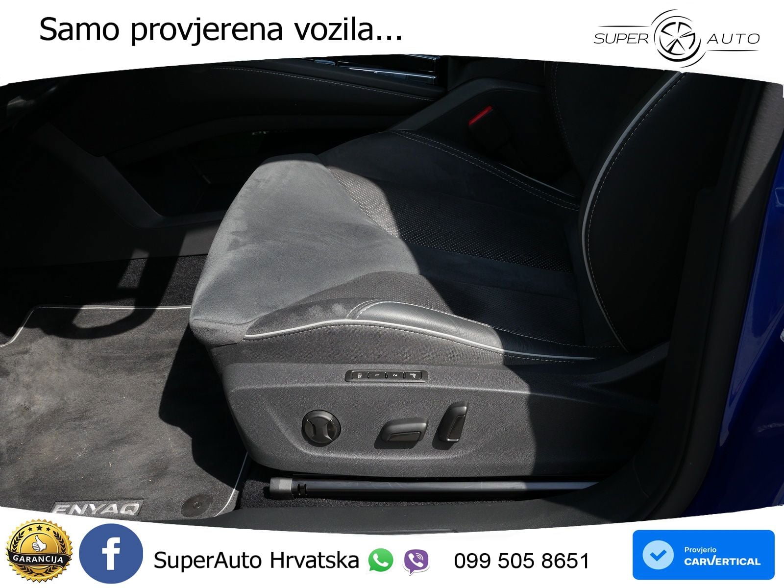 Škoda Enyaq iV 80x 82 kWh (265 KS) AWD SportLine LED+GR SJED+ACC