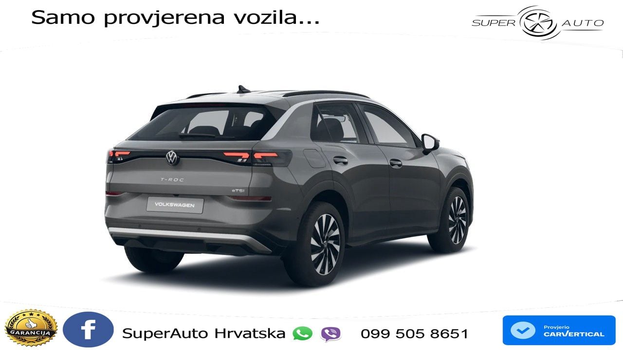 Volkswagen T-Roc II 1.5 eTSI (150 KS)  DSG LED+GR SJED+ACC