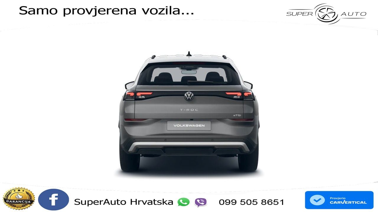 Volkswagen T-Roc II 1.5 eTSI (150 KS)  DSG LED+GR SJED+ACC