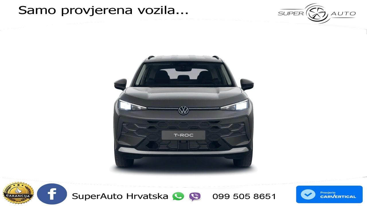 Volkswagen T-Roc II 1.5 eTSI (150 KS)  DSG LED+GR SJED+ACC