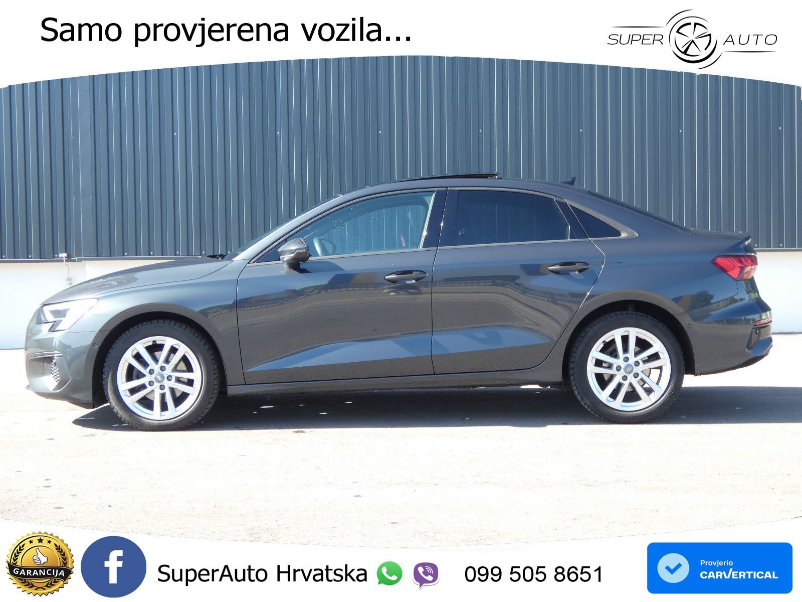 Audi A3 Limuzina 35 TDI (150 KS) S tronic MATRIX+GR SJED+KAM