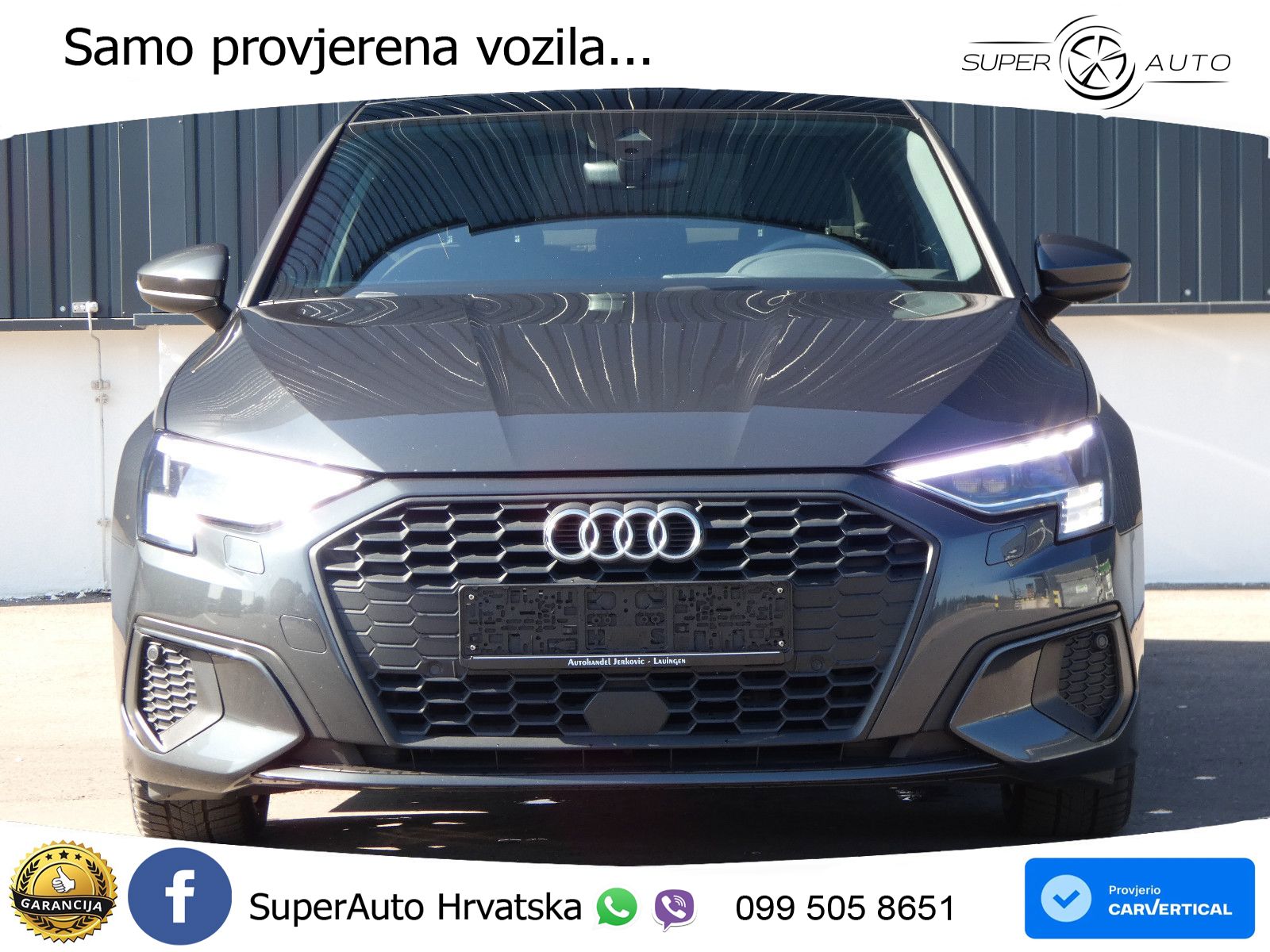 Audi A3 Limuzina 35 TDI (150 KS) S tronic MATRIX+GR SJED+KAM