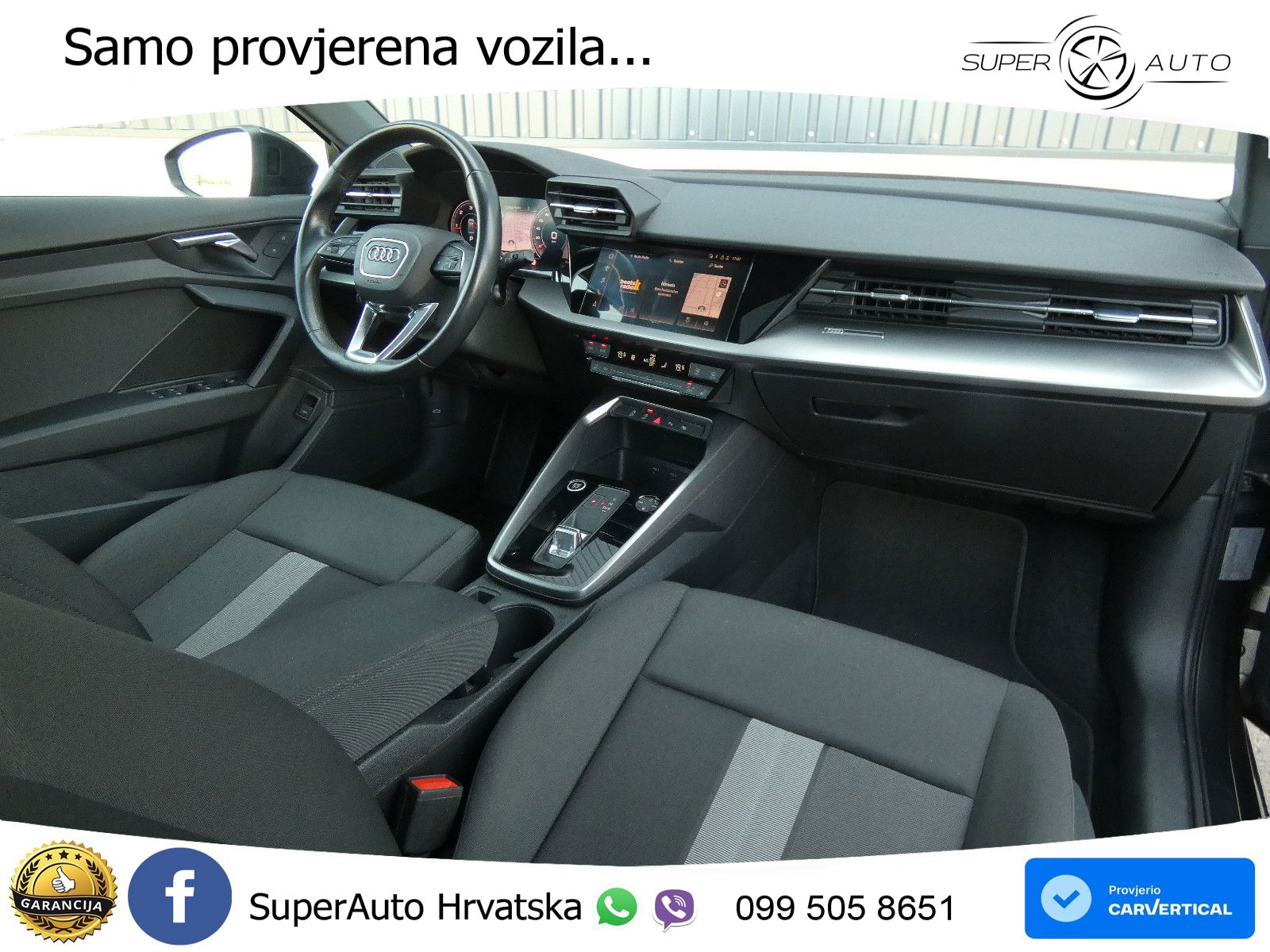Audi A3 Limuzina 35 TDI (150 KS) S tronic MATRIX+GR SJED+KAM