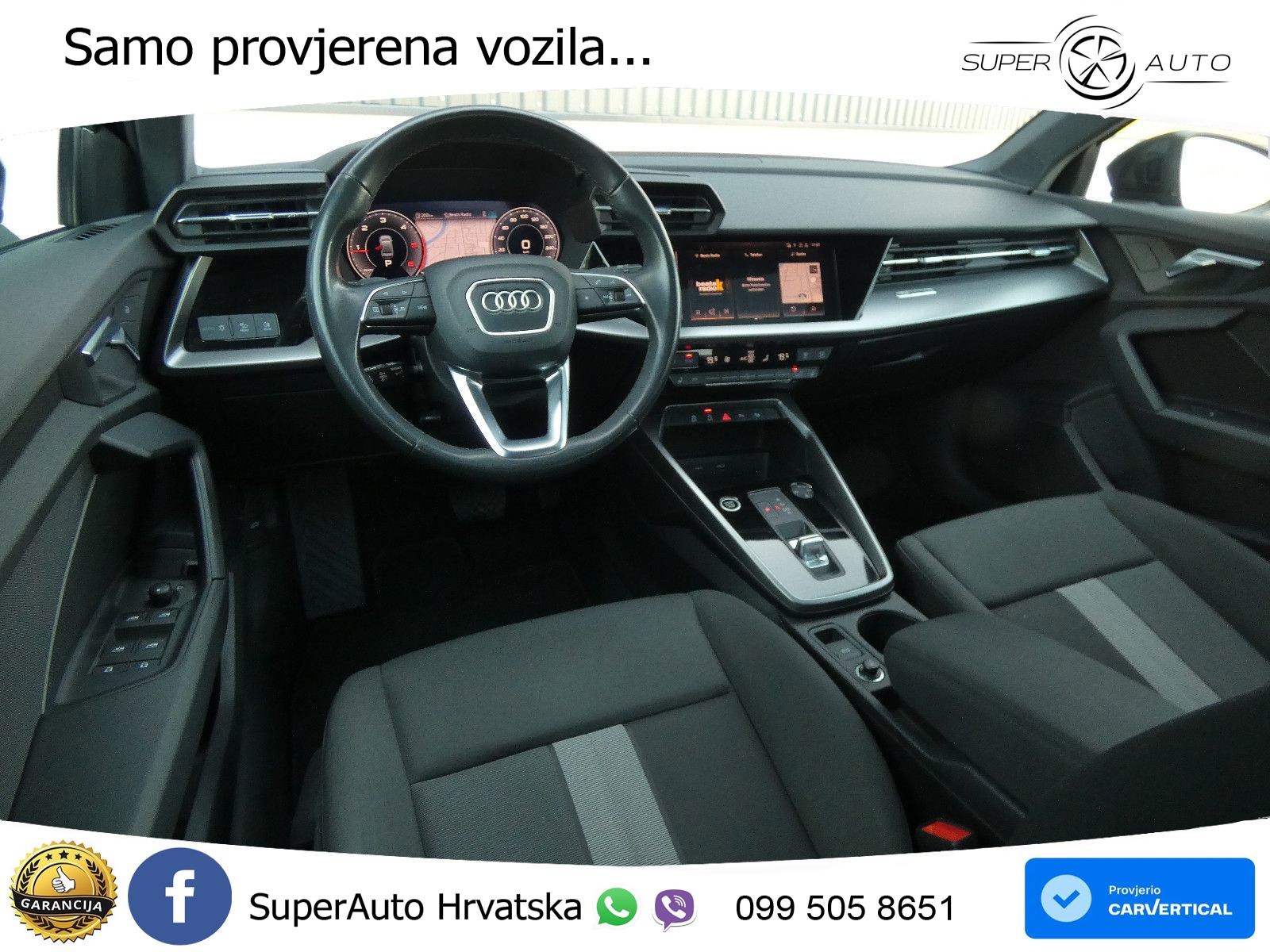 Audi A3 Limuzina 35 TDI (150 KS) S tronic MATRIX+GR SJED+KAM