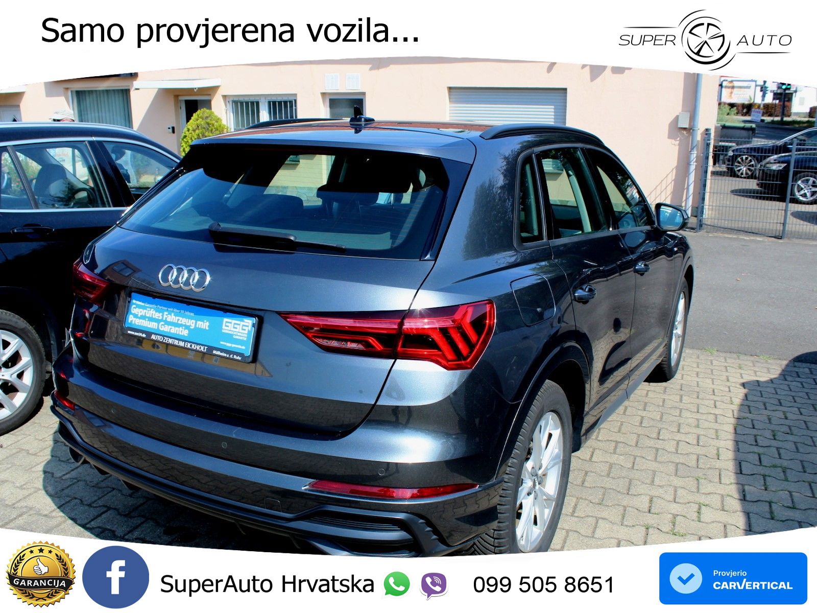 Audi Q3 35 TFSI (150 KS) S tronic S line LED+GR SJED+ACC