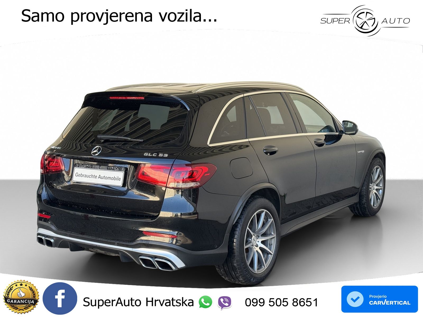 Mercedes AMG GLC 63 V8 (476 KS) 4MATIC+ MCT