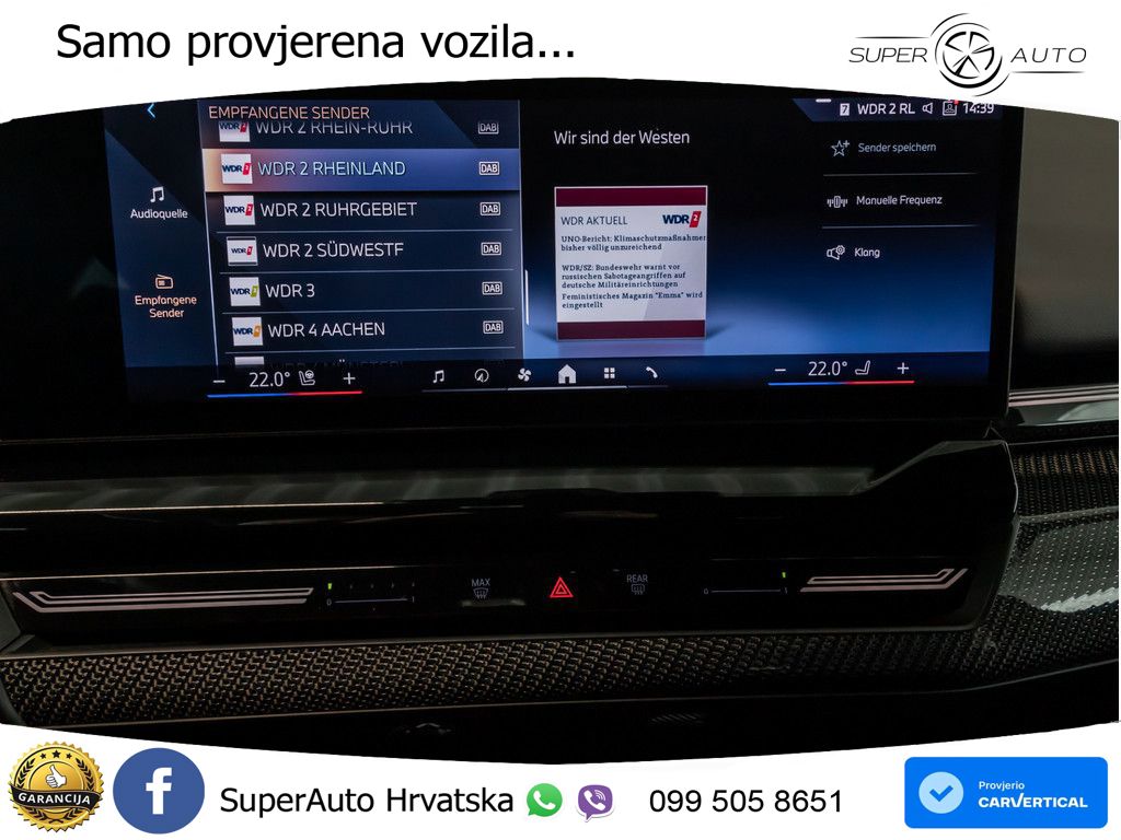 BMW 520d Touring (197 KS) Steptronic M Sport LED+GR SJED+ACC