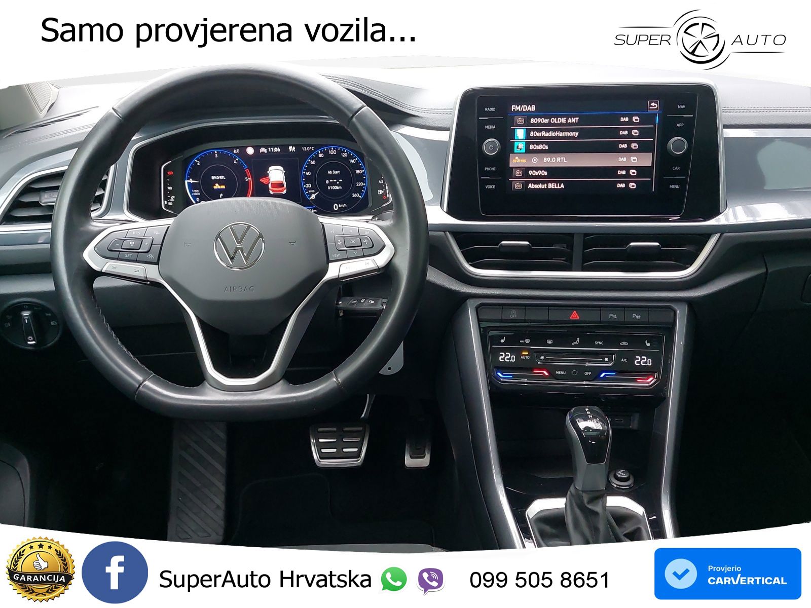 Volkswagen T-Roc 2.0 TDI (150 KS) 4M DSG LED+GR SJED+ACC