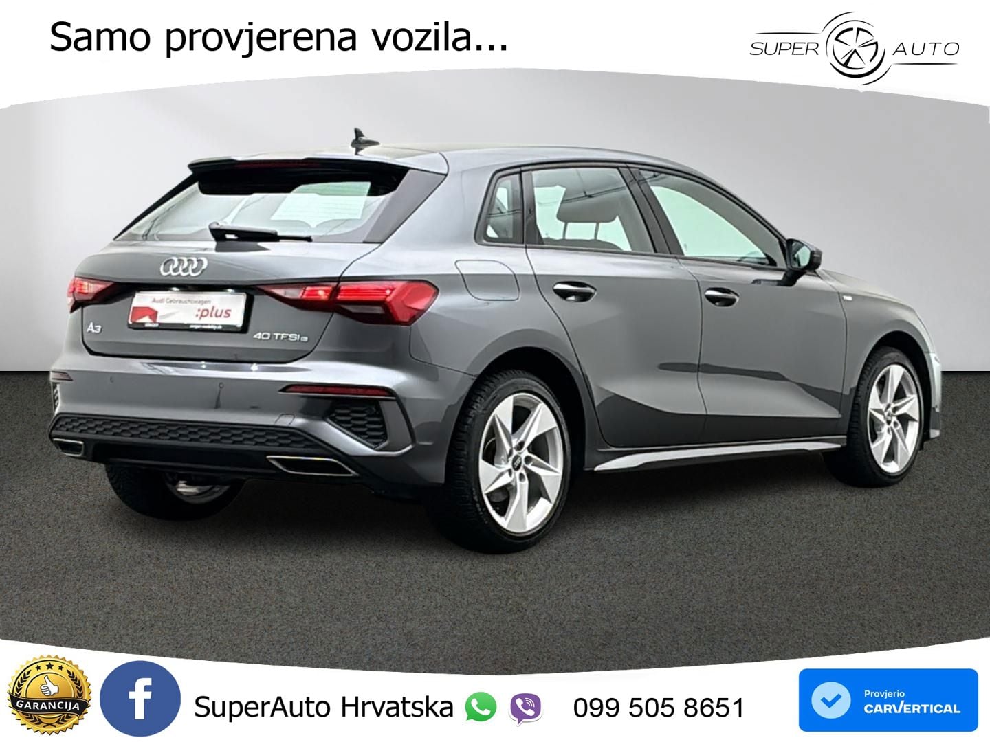 Audi A3 40 TFSIe (204 KS) S tronic S line