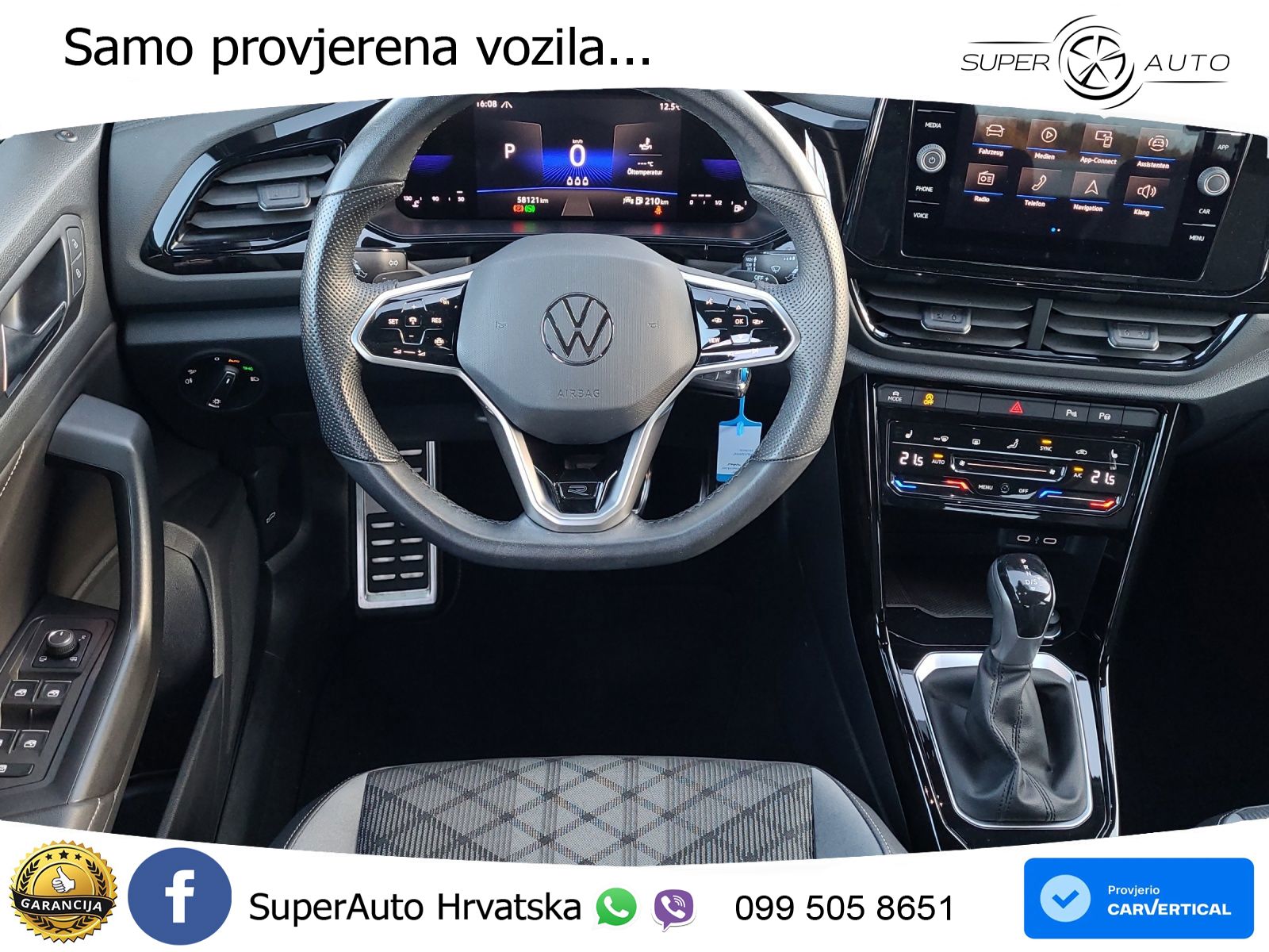 Volkswagen T-Roc 1.5 TSI (150 KS) R-Line LED+GR SJED+ACC