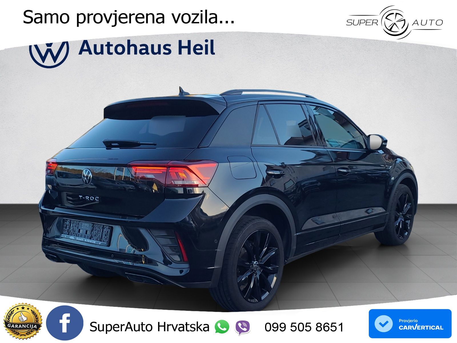 Volkswagen T-Roc 1.5 TSI (150 KS) R-Line LED+GR SJED+ACC