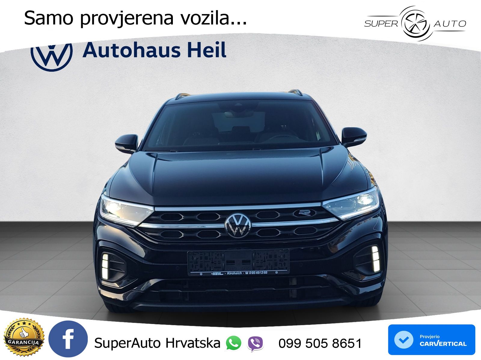 Volkswagen T-Roc 1.5 TSI (150 KS) R-Line LED+GR SJED+ACC