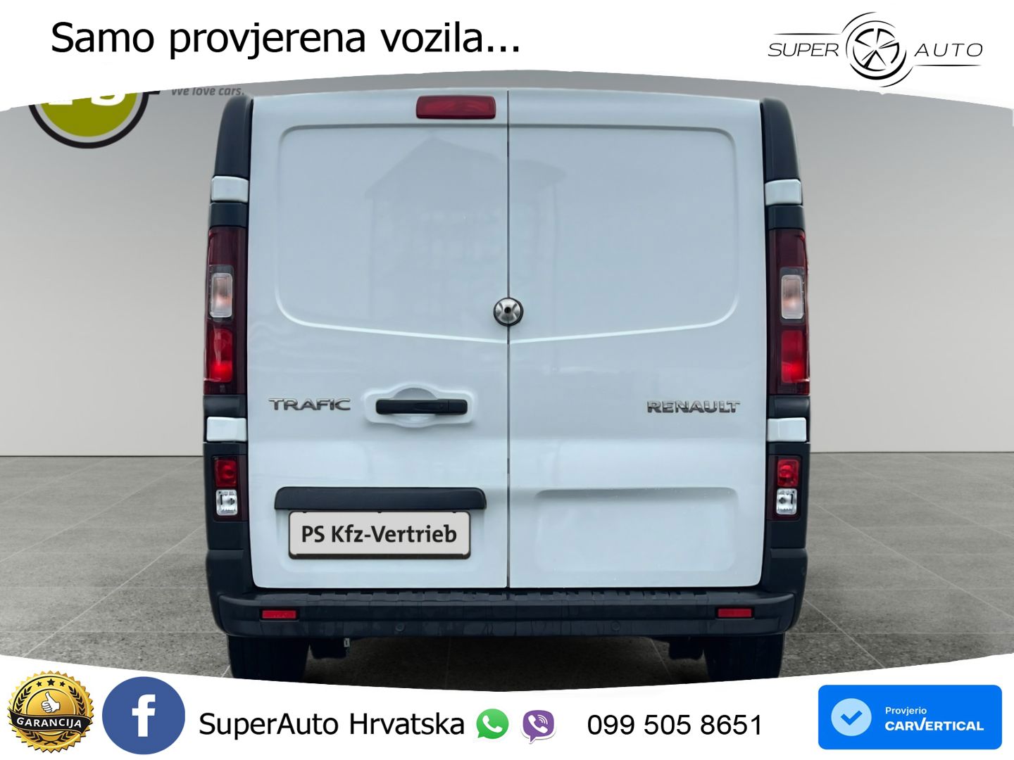 Renault Trafic Kasten L1H1 2,8t Komfort LED Klima PDC 150 KS