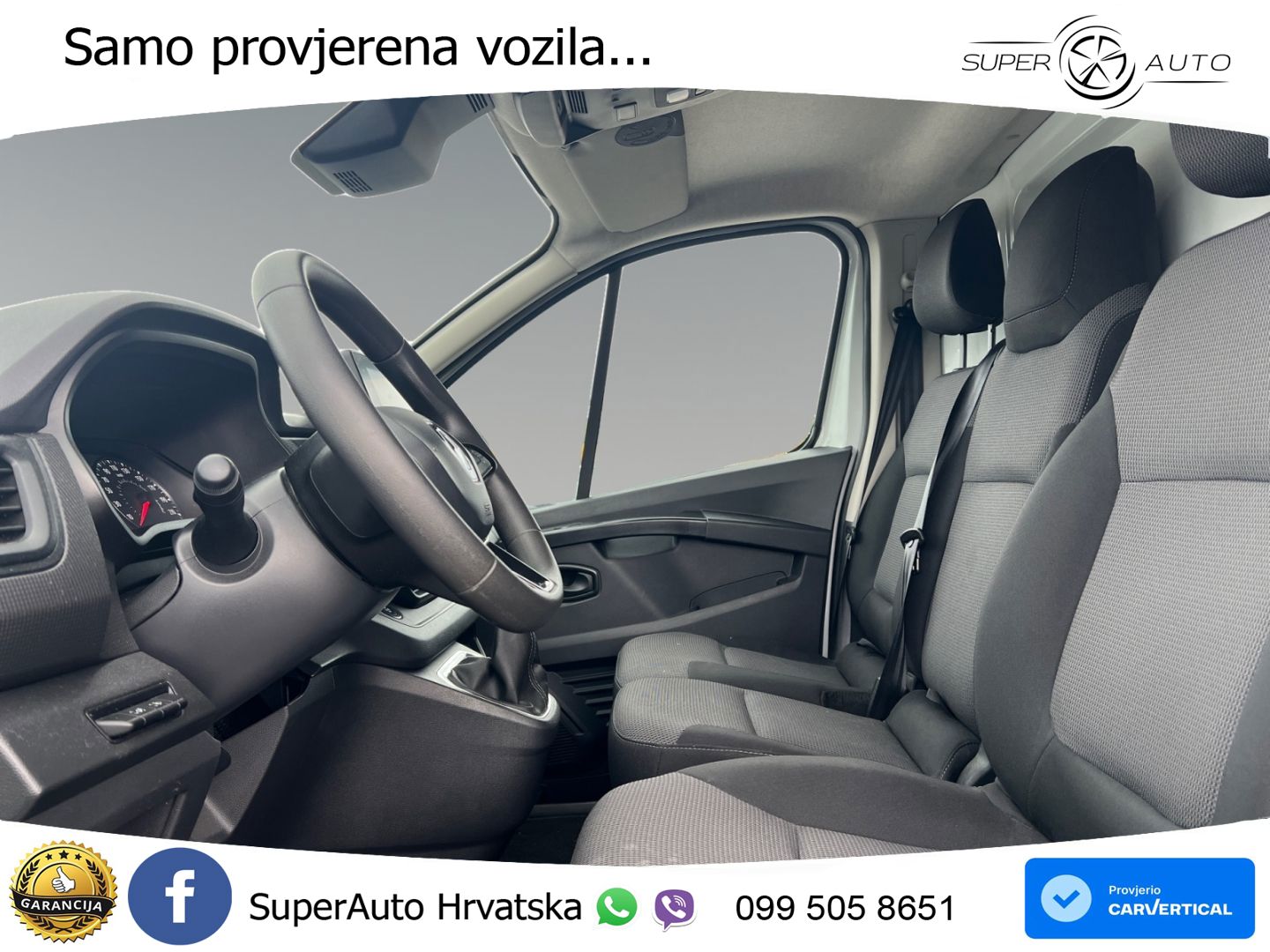 Renault Trafic Kasten L1H1 2,8t Komfort LED Klima PDC 150 KS