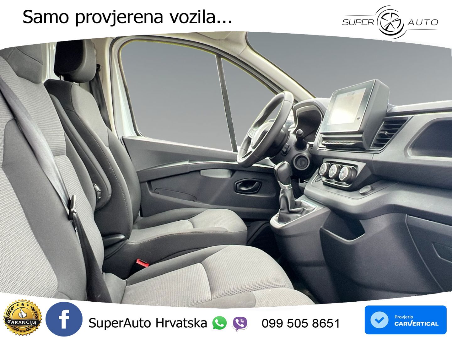 Renault Trafic Kasten L1H1 2,8t Komfort LED Klima PDC 150 KS